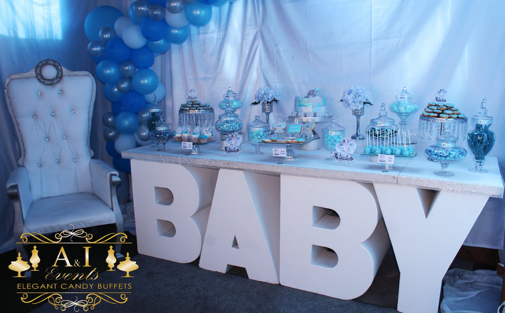 a&i events - blue baby shower
