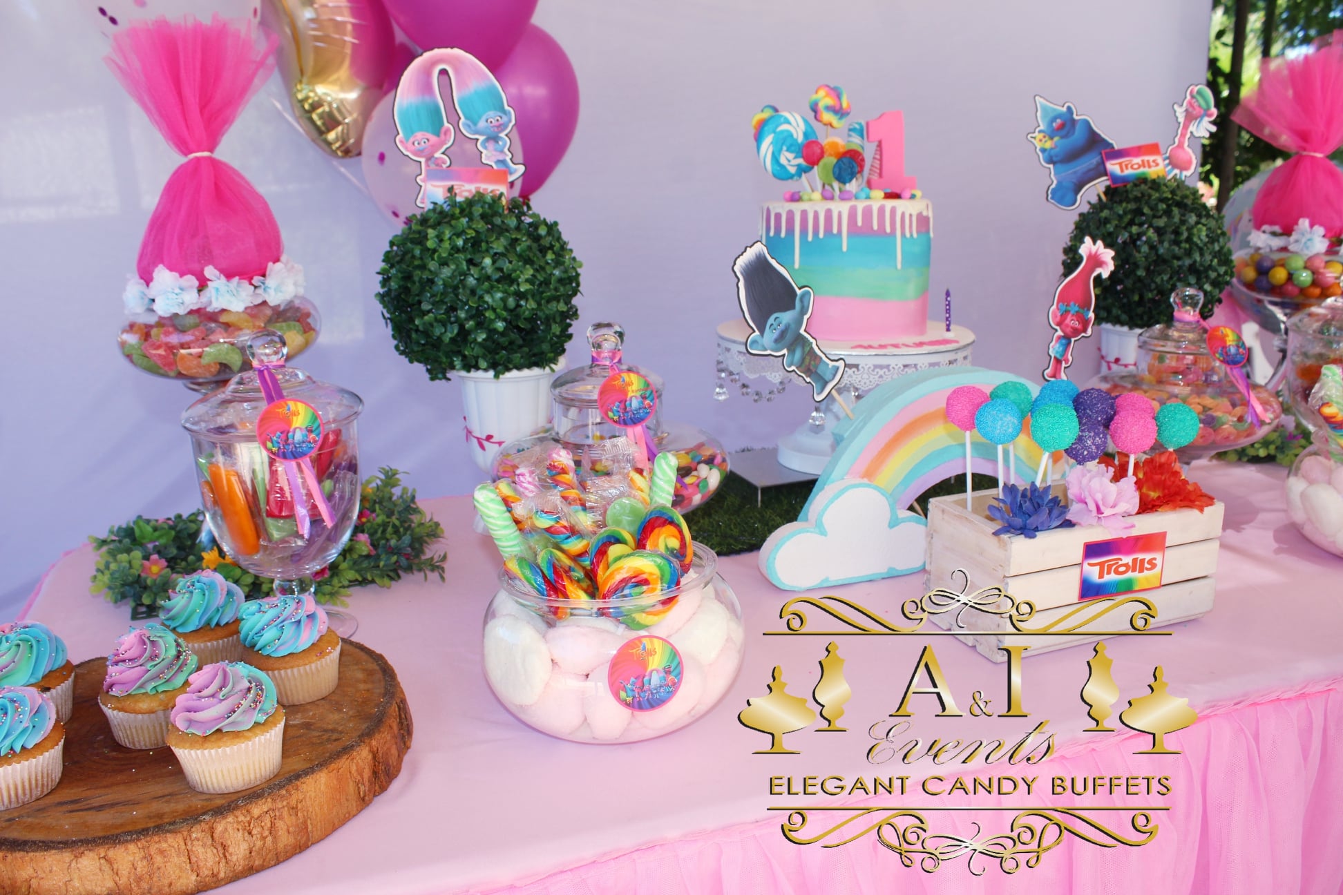 a&i events - troll kids candy station
